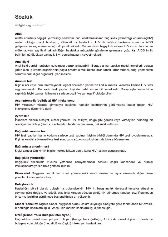 Cinsel Sözlük Cinsel Sözlük
